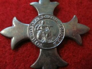 Order of the British Empire hallmark O.  B.  E.  G.  R.  I.  For God and the Empire Medal 4