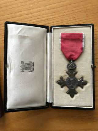 Civil Mbe Medal - Member Of The British Empire