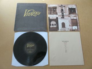 Pearl Jam Vitalogy Epic 1994 Eu / Uk 1st Vinyl Pressing Lp & Booklet 4778611