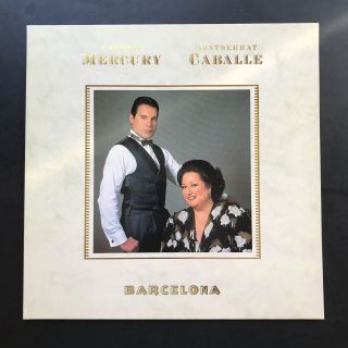 Freddie Mercury & Montserrat Caballe - Barcelona Vinyl Lp.  Polydor,  1988.