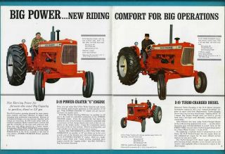 ALLIS - CHALMERS D - 19 TRACTOR 26 PAGE BROCHURE FE - 101 - 6304 2