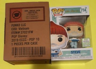 Pop Movies The Life Aquatic Steve 2019 Spring Convention Limited Edition.