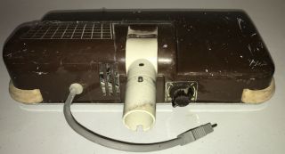 Vintage Filter Queen Brown Chrome Model D31X Power Head Vacuum 2