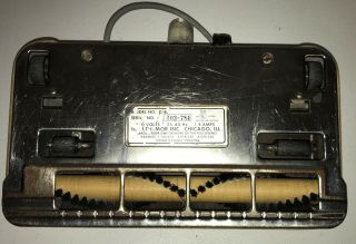 Vintage Filter Queen Brown Chrome Model D31X Power Head Vacuum 3