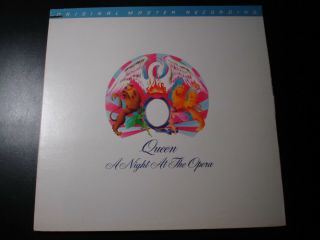 Queen A Night At The Opera Mfsl Master Recording Lp Record Nm