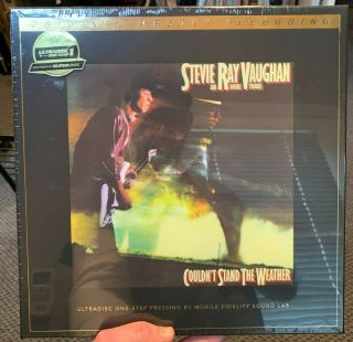 Stevie Ray Vaughan Couldn’t Stand The Weather Mfsl Mofi 45rpm 2lp Box Ltd 2624