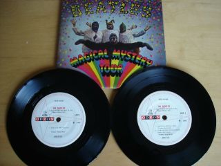 The Beatles 1968 E.  P.  Magical Mystery Tour Ex Audio/vinyls