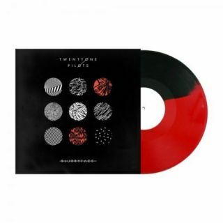 Twenty One Pilots Blurryface Vinyl - Black And Red Split - New/sealed