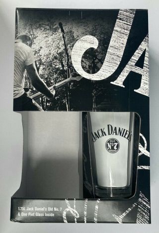 Jack Daniels Pint Glass Gift Set (no Bottle)