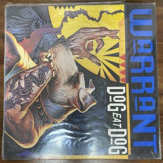 Warrant - Dog Eat Dog Korea Lp Vinyl 1992 And
