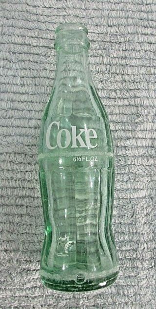 Old Birmingham AL Alabama 6 - 1/2 oz Coca Cola Green Coke Soda Pop Bottle S/H 2