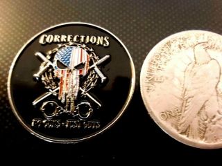 Rare Texas Department Of Corrections Sert Team Challenge Coin