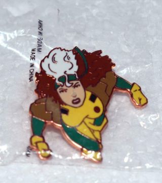 Rogue 1994 Marvel Planet Studios Enamel Collectors Pin - In Package