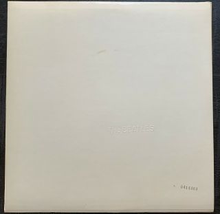 The Beatles - White Album - Us 1968 Apple Numbered - La Press - Vg,