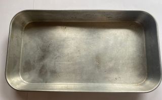 Vintage Wear Ever Aluminum Large Roasting Pan With Handles 4457 Usa 23x12.  5x3