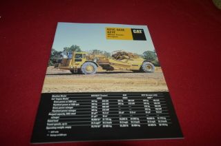 Caterpillar 612f 623f 627f Wheel Tractor Scraper Brochure Fcca