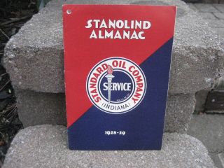 1928 - 29 Standolind Almanac By Standard Oil Company