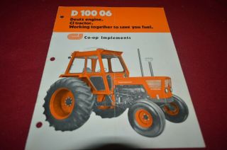 Co - Op Deutz D100 06 Tractor Brochure Fcca