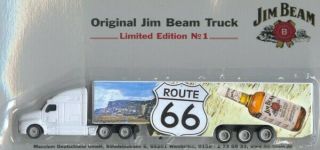 Truck 1/87 H0 From Germany Jim Beam Classic Kenworth T 2000 Rare.  Route 66
