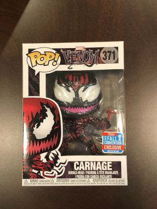 Funko Pop Nycc 2018 Exclusive Marvel Carnage Venom
