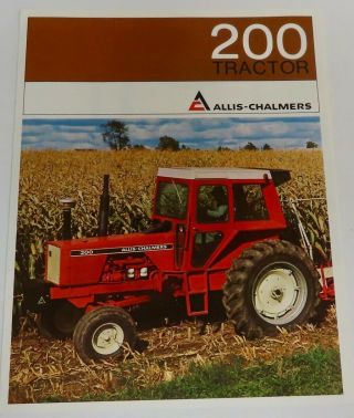 Allis Chalmers 200 Tractor Brochure