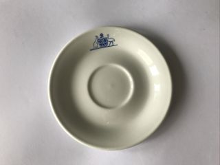 Old Australian Military Forces Dinnerware,  Saucer,  Collectibles.  1975.  Post
