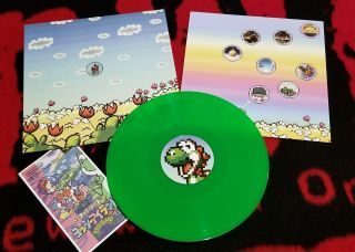 Mario World 2: Yoshi’s Island Video Game Ost 12” Vinyl Not Moonshake Vgm