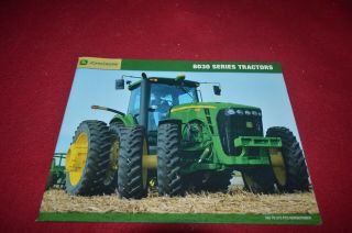 John Deere 8130 8230 8330 8430 8530 Tractor Brochure Fcca
