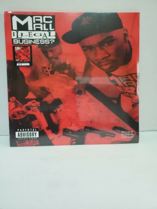 Mac Mall - Illegal Business? Vinyl Hand - Numbered 2xlp Mac Dre 113/200