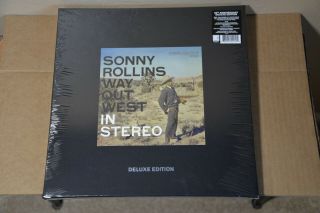 Sonny Rollins Way Out West - 60th Ann.  2lp 45rpm,  Deluxe Ltd.  Ed.  Factory