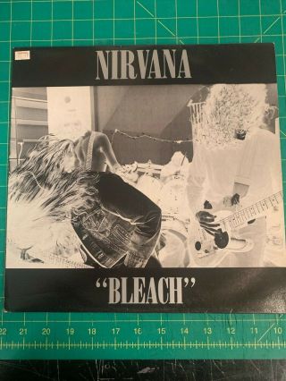 Nirvana Bleach 1st Press Uk A1/b1 Black Tupelo Sub Pop Tuplp6 1989 Not Repress