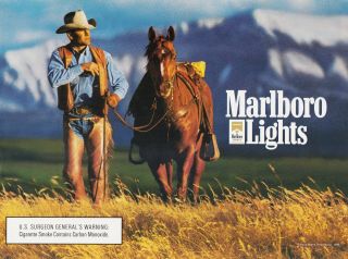 Marlboro Cigarettes - Marlboro Lights - 1999 Print Ad