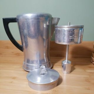 Vintage West Bend Automatic Electric - Perk 8 Cup Coffee Percolator No Cord
