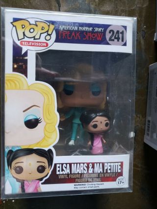 Funko Pop 241 American Horror Story Season 4 Freak Show Elsa Mars & Ma Petite