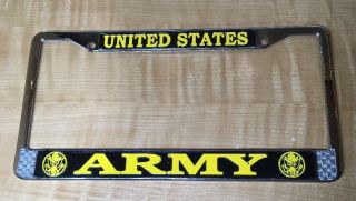 Army License Plate Frame U.  S.  Army