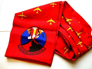 23rd Bomb Squadron Us Air Force Scarf Bomber Barons