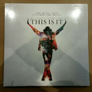 Michael Jackson Lp This Is It Vinyl Limited Edition Rare Numbered