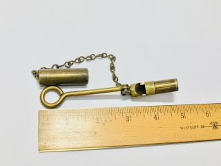 WW1 / WW2 British Lee Enfield Rifle Barrel Periscope Brass Tool 3