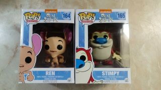 Funko Pop Nickelodeon Ren And Stimpy (both)