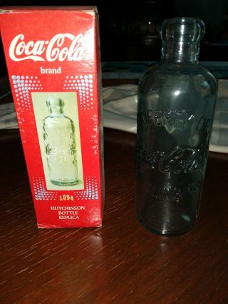 Property Of Coca - Cola Bottling Hutchinson Soda Bottle