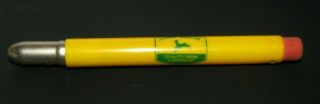 John Deere Bullet Pencil 1950 Quality Farm Equipment QFE Trademark 4 Leg Deer 2