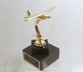 Metal Cessna Airplane Trophy Airplane Trophy Parts Trophies (box Xx)