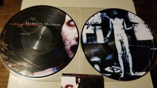 Marilyn Manson Antichrist Superstar Picture Disk Vinyl Lp Record Very Rare