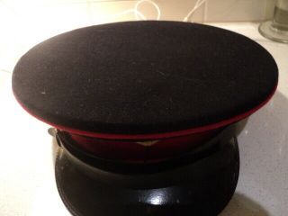Royal Australian Infantry Officers hat with badge by L Silberston & Sons Ltd 2