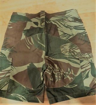 Rhodesian Bush War Camo Shorts