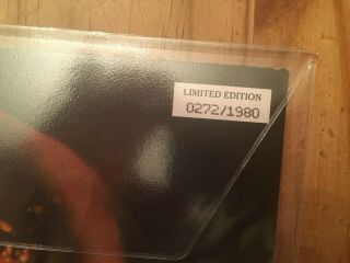 QUEEN - FLASH GORDON 40TH ANNIVERSARY VINYL PICTURE DISC LP IN HAND No.  272/1980 3