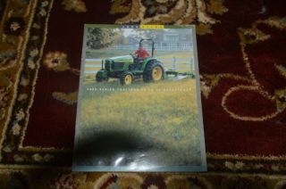 John Deere 4100 4200 4300 4400 4500 4600 4700 Tractor For 2000 Brochure Fcca