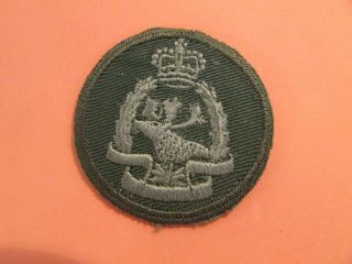 The Royal Newfoundland Regiment Boonie (combat) Cap Cloth Badge