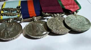Brothers medal groups Crimean War Zealand War one killed in action 1863 3