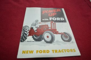 Ford Tractor For 1957 Dealer 